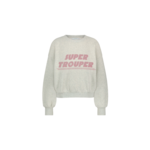 BY BAR BIBI TROUPER SWEATER - LIGHT GREY MELEE