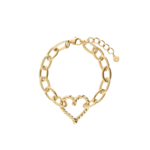 TWIST HEART BRACELET - GOLD My Jewellery TWIST HEART BRACELET - GOLD