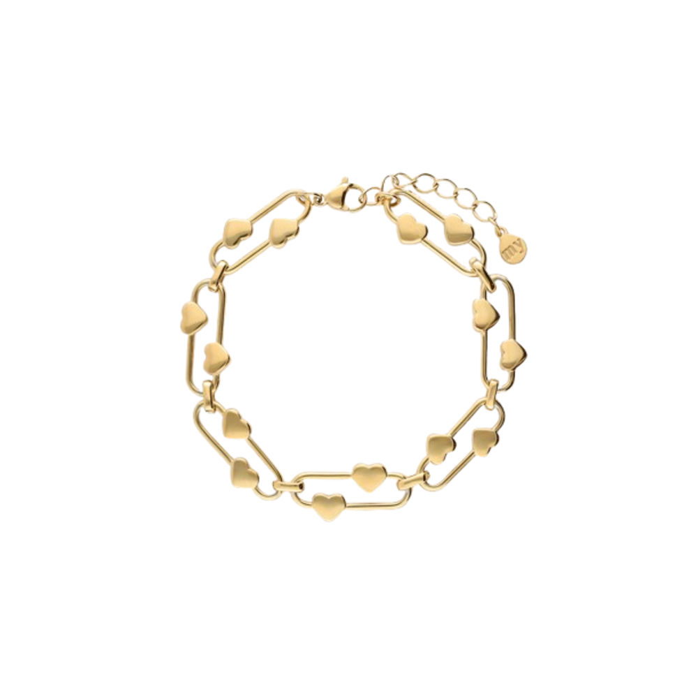 ICONIC OVAL BRACELET - GOLD My Jewellery ICONIC OVAL BRACELET - GOLD