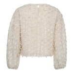 co'couture FOZZY BLOUSE - OFF WHITE