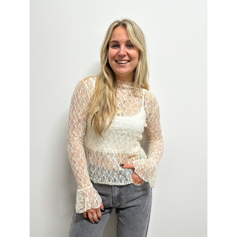 ELINE TOP - BEIGE LOTZ & LOT ELINE TOP - BEIGE