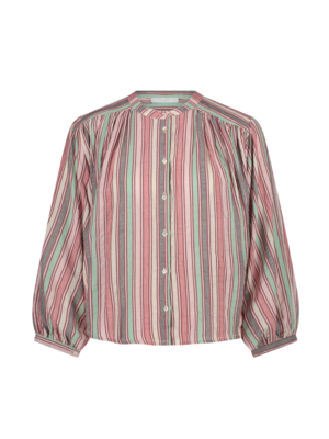 BY BAR BECKY ATHIA BLOUSE - MULTI STRIPE