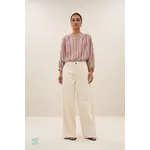 BY BAR BECKY ATHIA BLOUSE - MULTI STRIPE