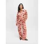 Refined Department SEM PRINTED PANTS - RED