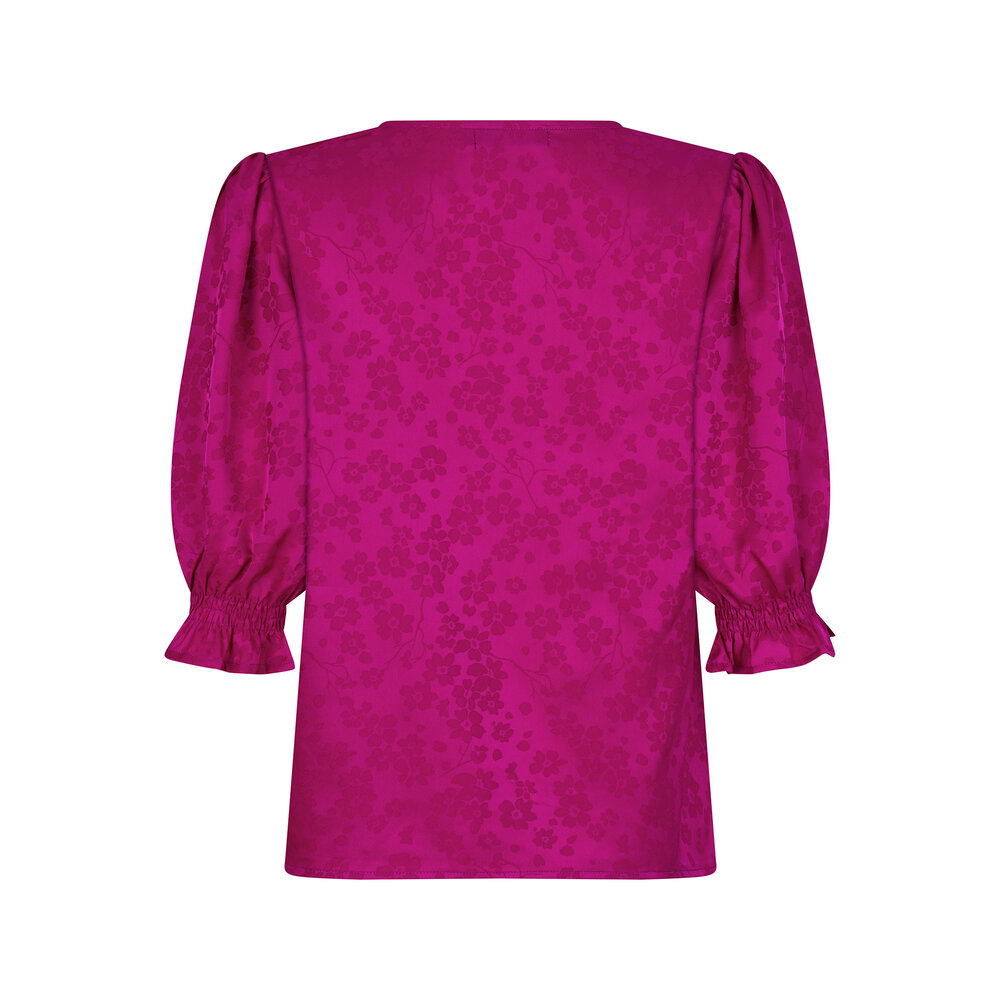 Ydence ROMILLY TOP - FUCHSIA