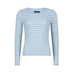 Ydence DEVINA KNITTED TOP - LIGHT BLUE