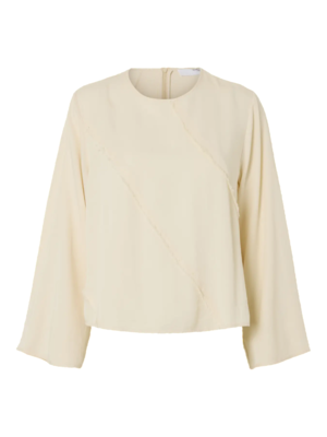 Selected Femme IVANA 7/8 TOP - BIRCH