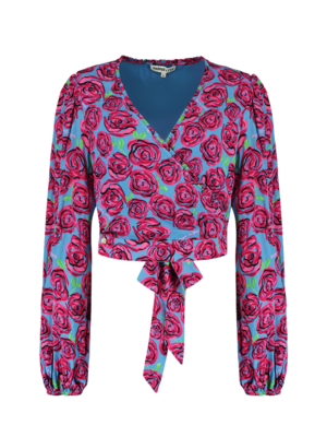 Harper & Yve HARPER & YVE BLOUSE FLORA - ICONIC ROSE