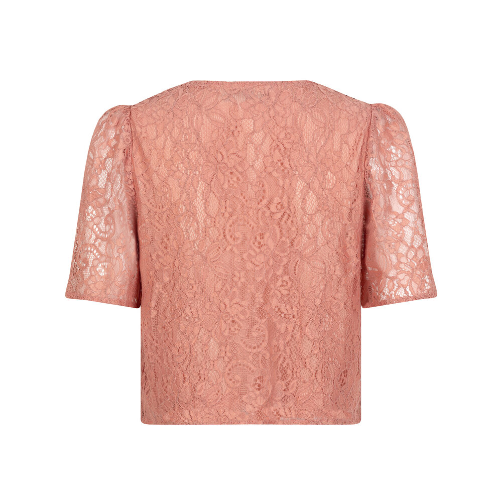 Ydence JOSEPHINE TOP - SALMON