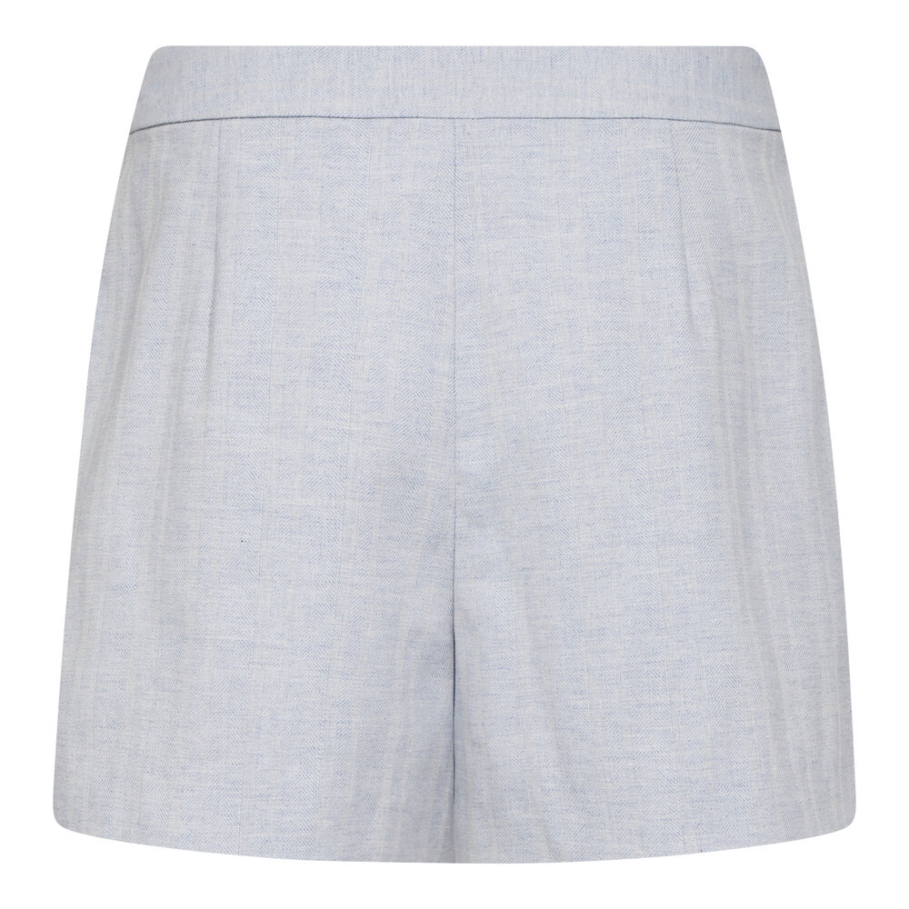 co'couture LISA LINEN WRAP SKORT - LIGHT BLUE