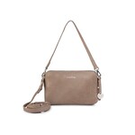 NICE BAG - TAUPE/SILVER