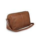 NICE BAG - COGNAC/SILVER