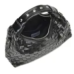 BRANDY BRAIDED WRINKLE BAG - BLACK NUNOO BRANDY BRAIDED WRINKLE BAG - BLACK