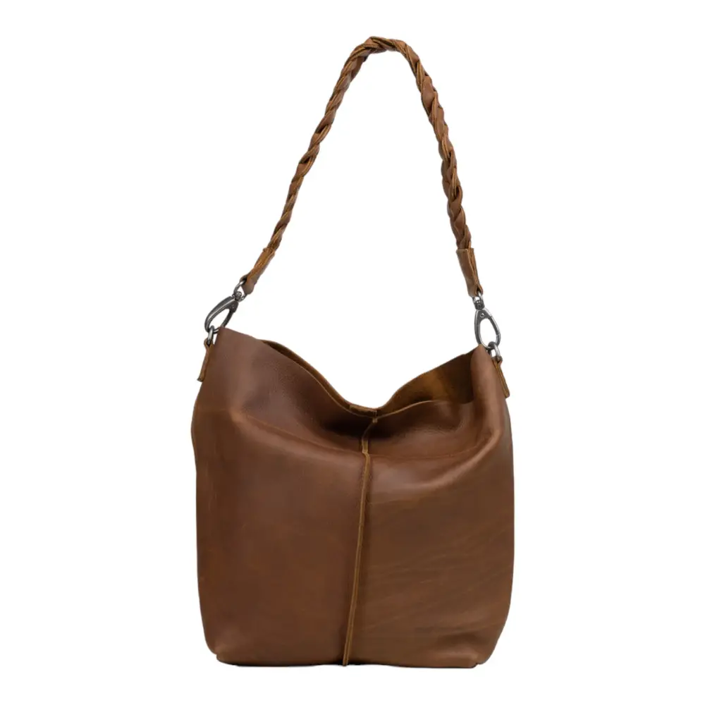 DSTRCT PRESTON PARK SHOULDER BAG - COGNAC
