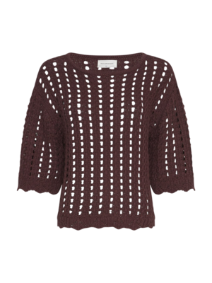 Moss Copenhagen FAIRYN 2/4 PULLOVER - FUDGE