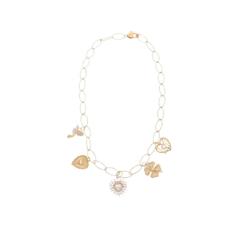 Rose & Camellia BIRDY NECKLACE - GOLD