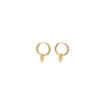 NOMADS HEART EARRINGS - GOLD My Jewellery NOMADS HEART EARRINGS - GOLD