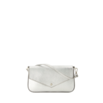 LOTZ & LOT BRANDY SAUVAGE METALLIC BAG - SILVER
