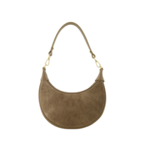 KYRA SUEDE GRAIN BAG - TAUPE