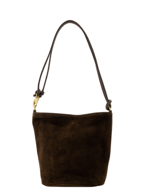 LOTZ & LOT LUIGI SUEDE BAG - DARK BROWN