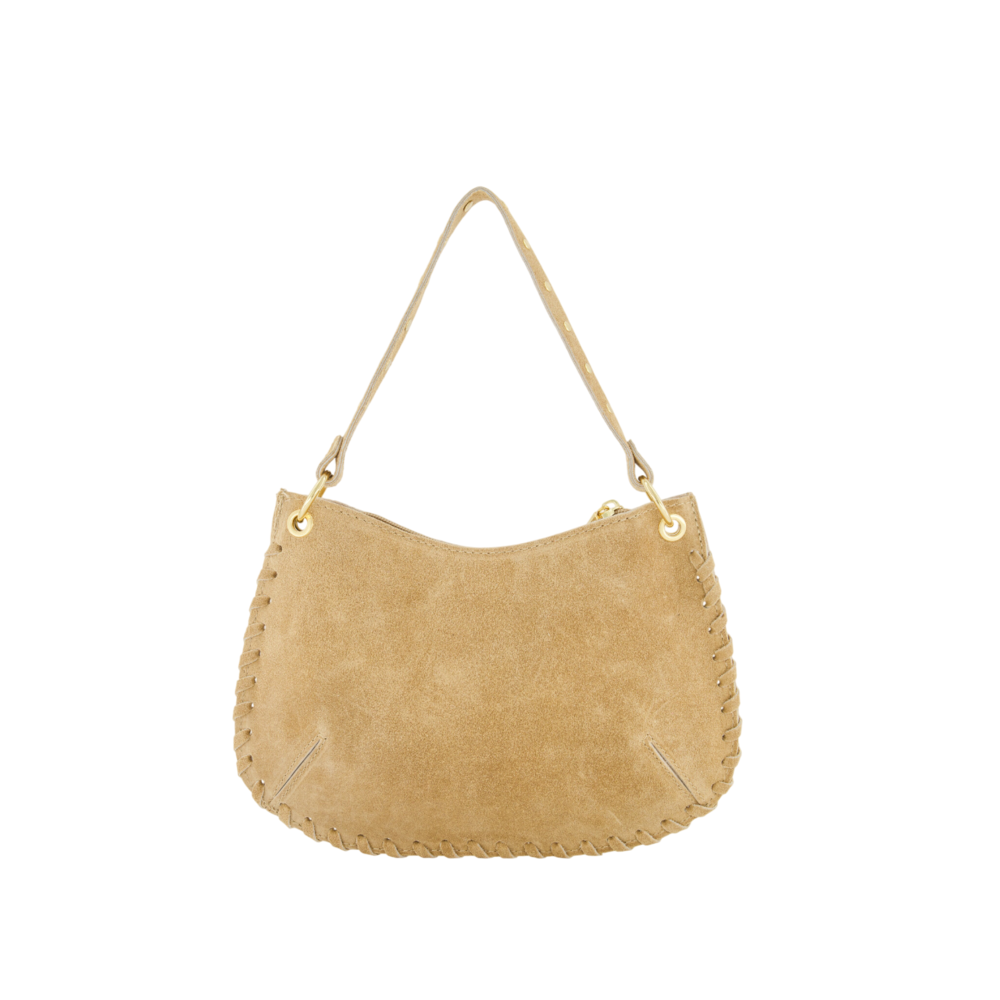 LOTZ & LOT CASEY SUEDE BAG - SAND
