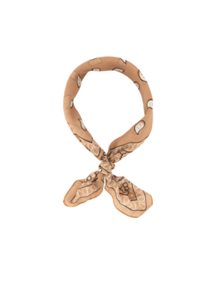 LOTZ & LOT PAISLEY SCARF - CAMEL