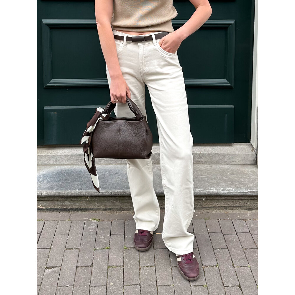 LOTZ & LOT RAVI WIDE LEG JEANS - BEIGE