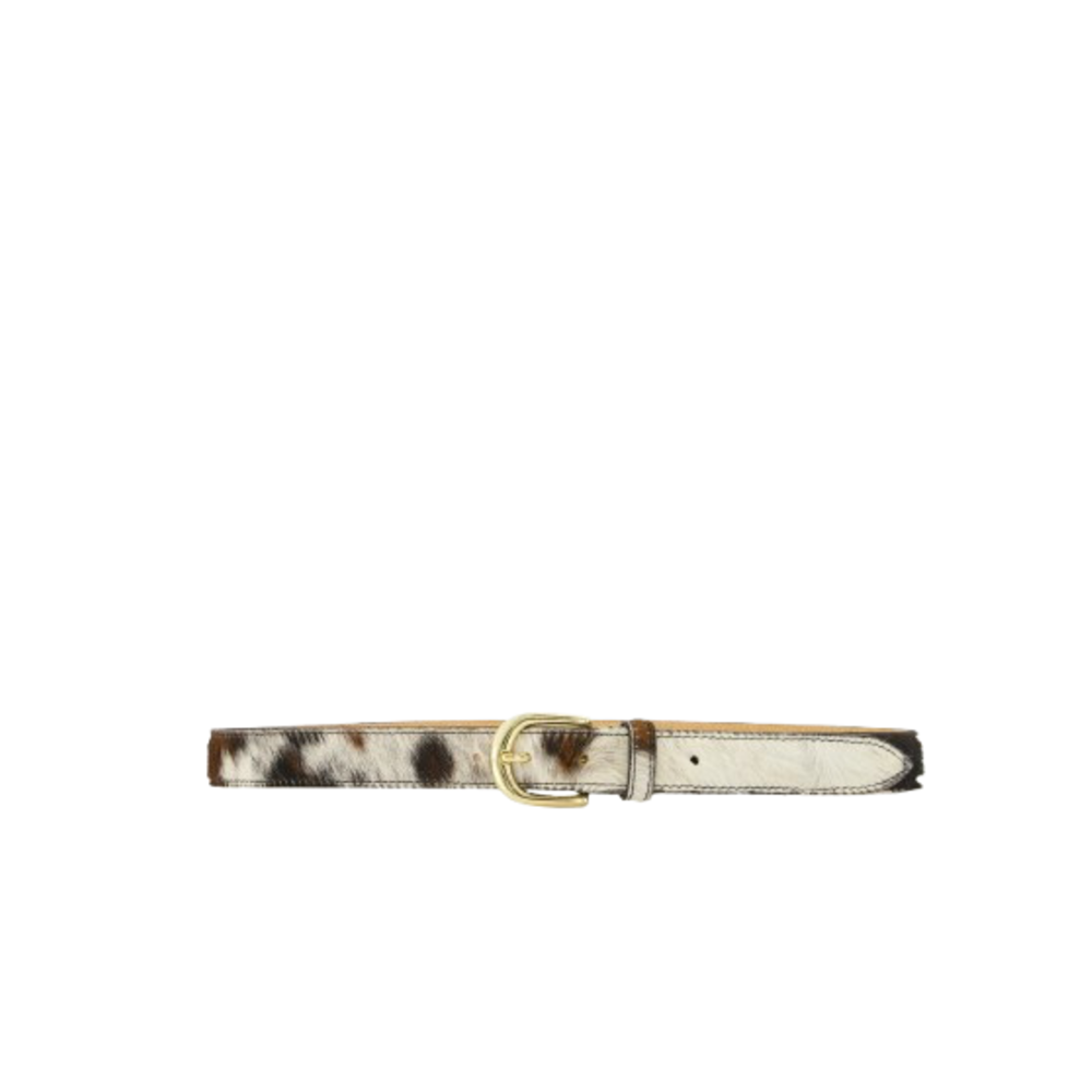 LOTZ & LOT BALOU BELT - COW FUR