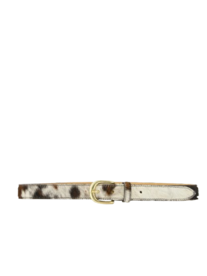 LOTZ & LOT BALOU BELT - COW FUR