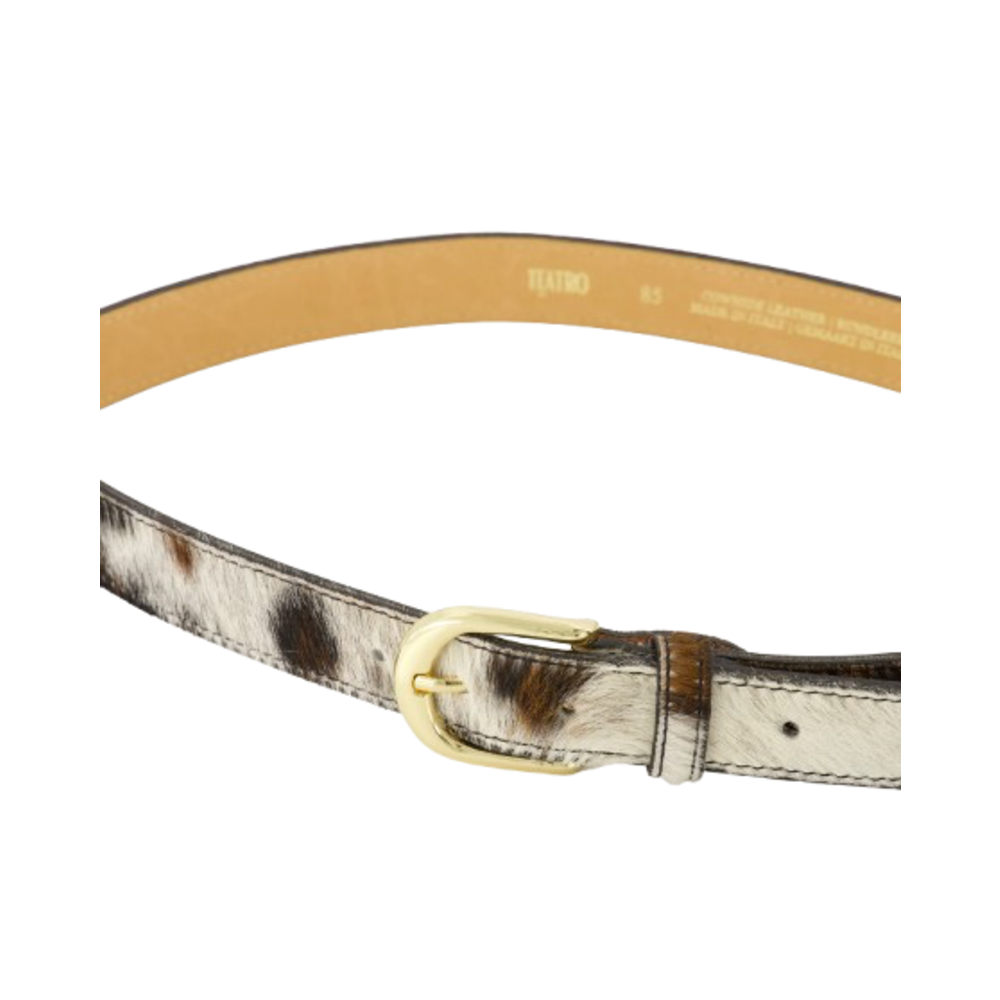 LOTZ & LOT BALOU BELT - COW FUR