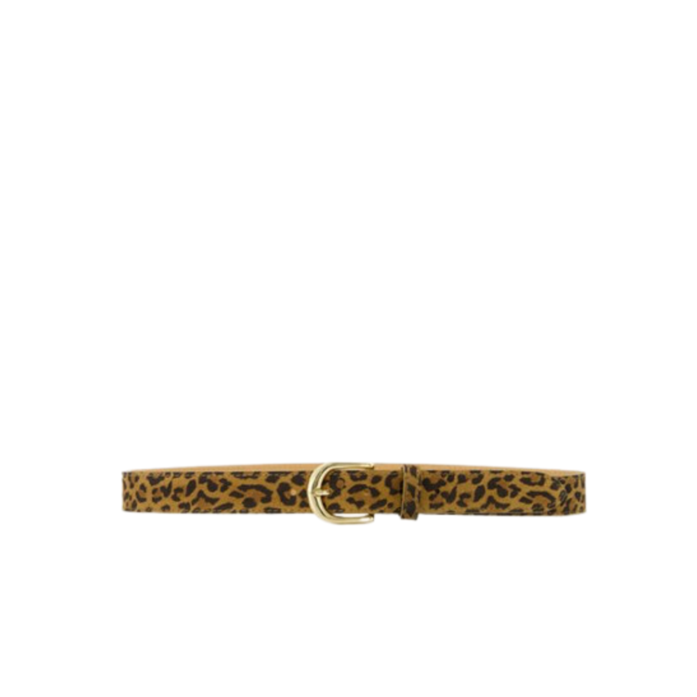 LOTZ & LOT SUUS BELT - LEOPARD SUEDE