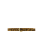 LOTZ & LOT SUUS BELT - LEOPARD SUEDE