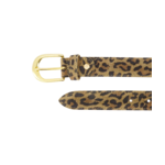 LOTZ & LOT SUUS BELT - LEOPARD SUEDE