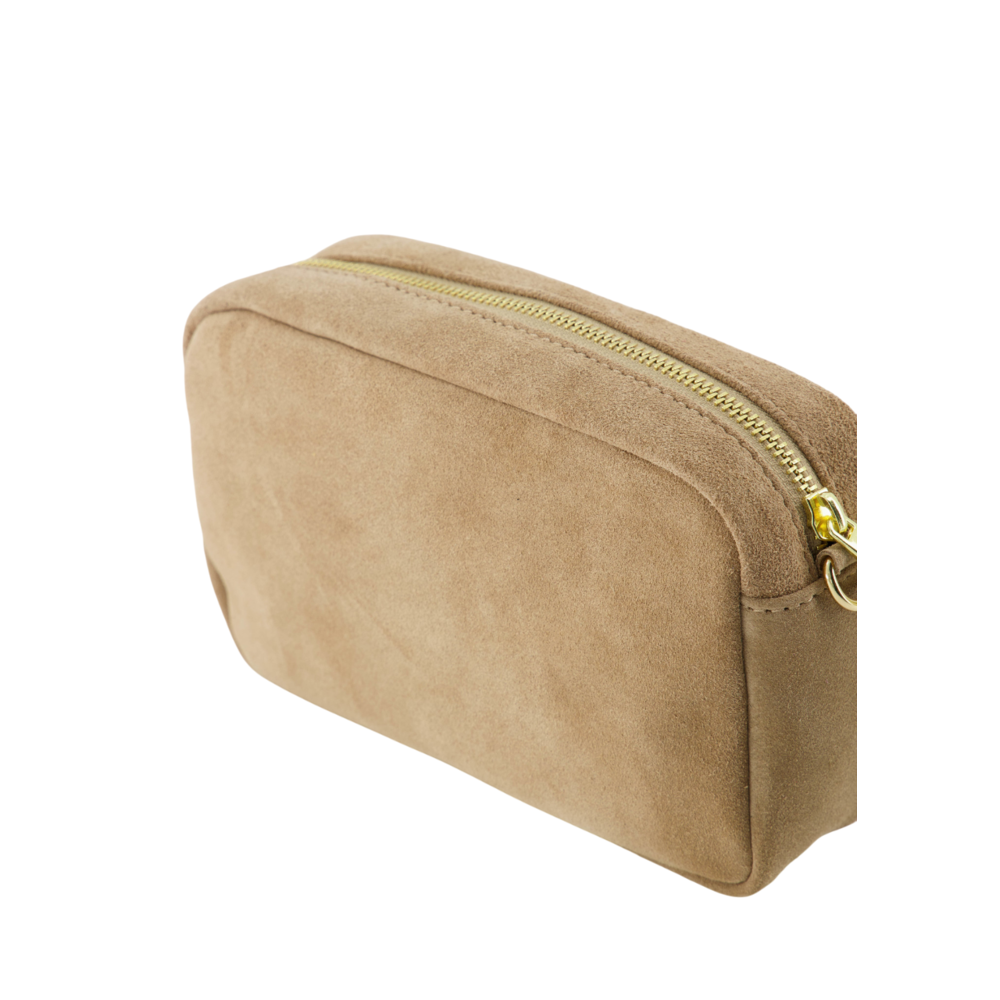 LOTZ & LOT IRENE SUEDE BAG - SAND