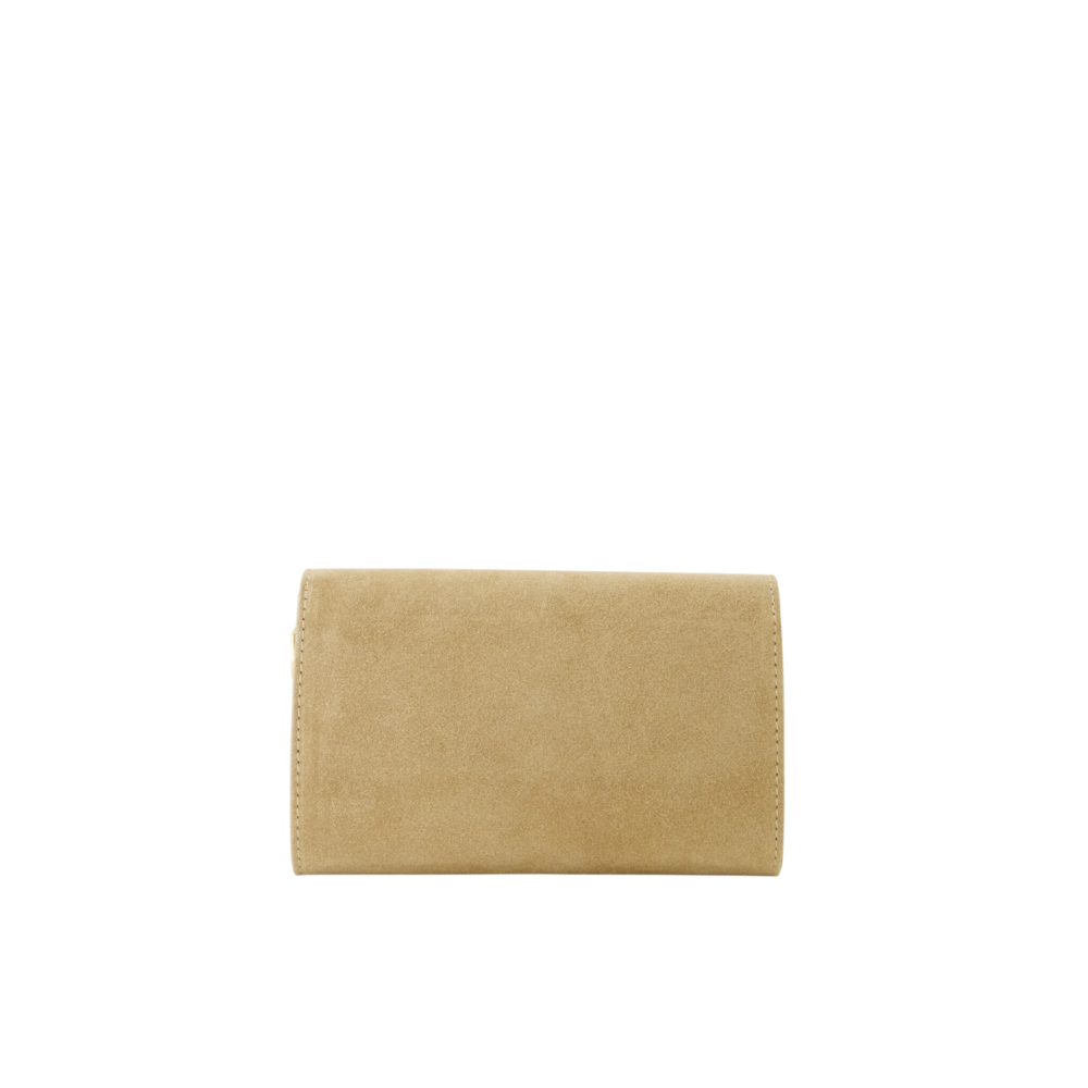 LOTZ & LOT VALENCIA SUEDE CLUTCH - SAND