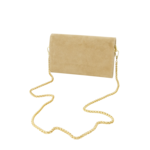 LOTZ & LOT VALENCIA SUEDE CLUTCH - SAND