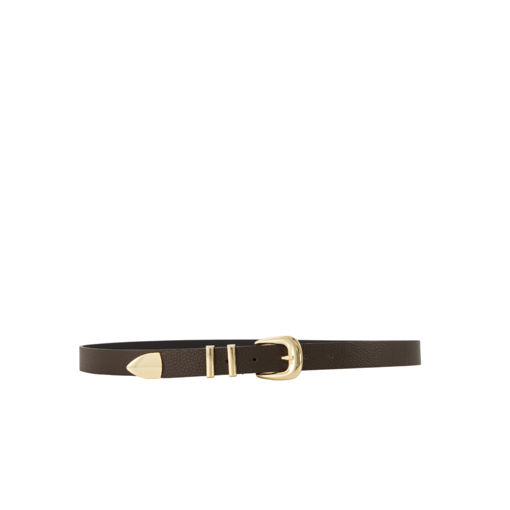 LOTZ & LOT DUNE BELT - DARK BROWN