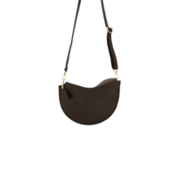 COOKIE CLASSIC GRAIN  BAG - DARK BROWN