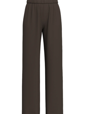 Selected Femme TENNY RELAXED PANTS - BROWN