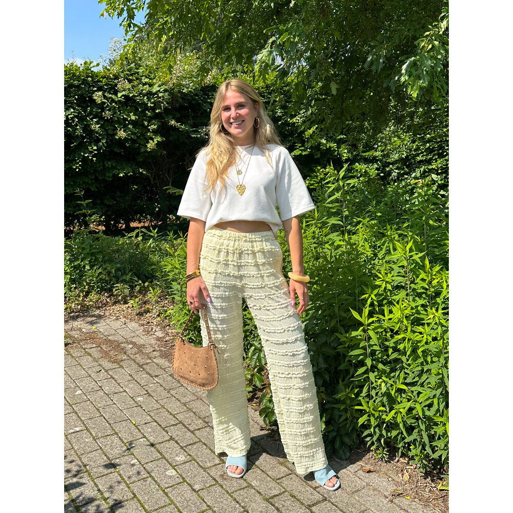 LOTZ & LOT RUBY PANTS - LIGHT YELLOW