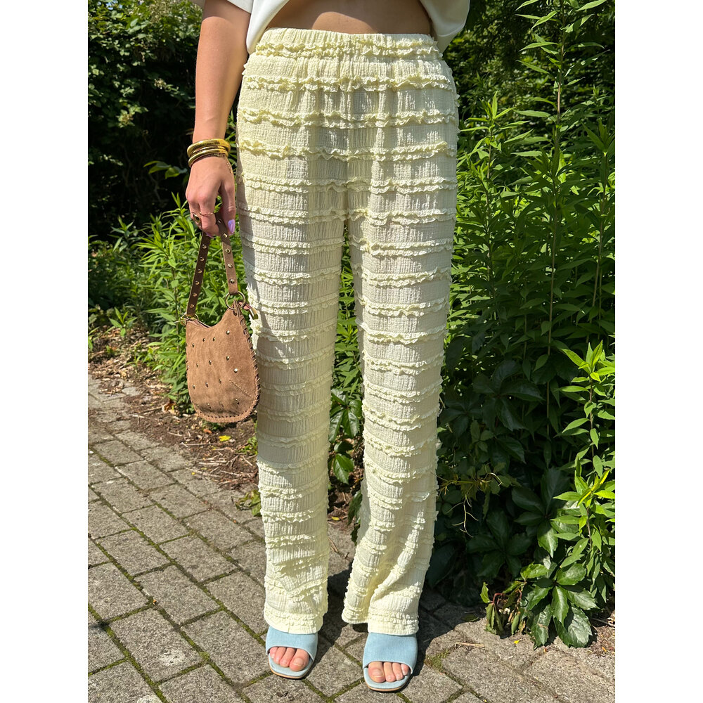 LOTZ & LOT RUBY PANTS - LIGHT YELLOW
