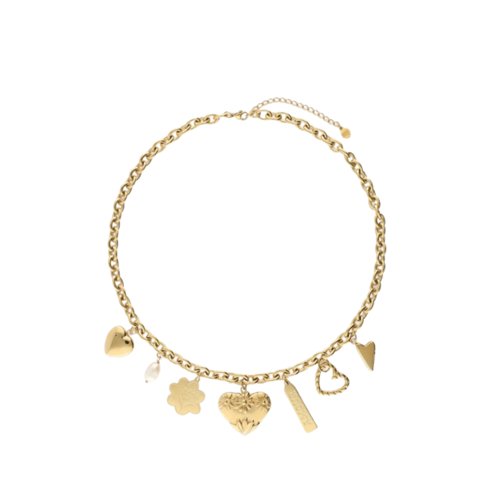 LOTZ & LOT ART OF SUMMER CHARM NECKLACE - GOLD