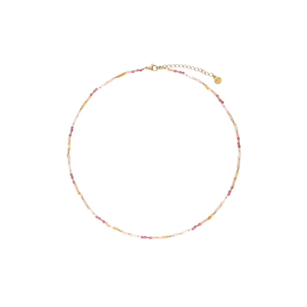My Jewellery BOTANICAL BEADS NECKLACE - PINK