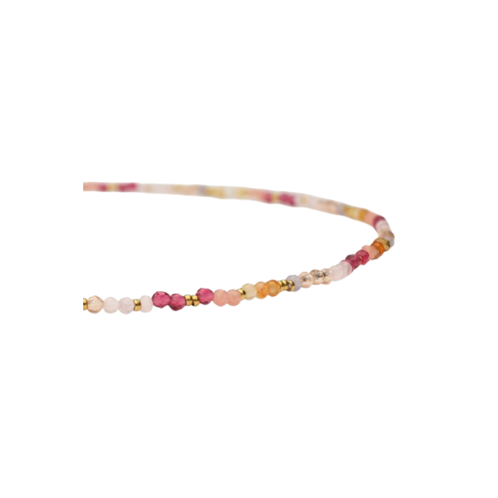 My Jewellery BOTANICAL BEADS NECKLACE - PINK