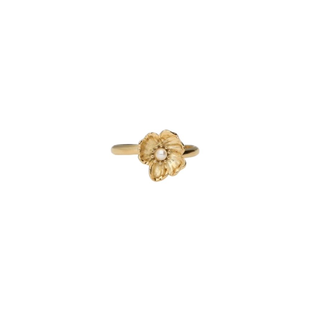 My Jewellery POPPY FLOWER RING - GOLD