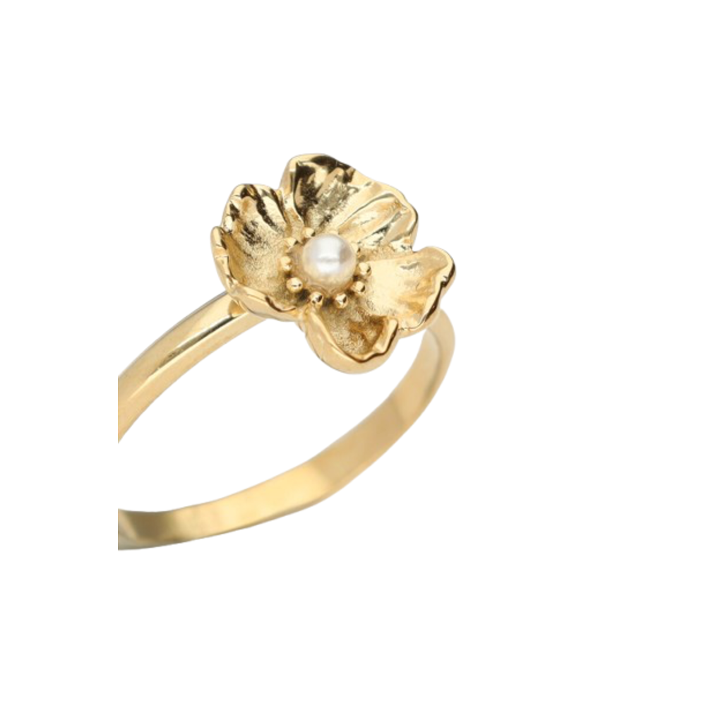 My Jewellery POPPY FLOWER RING - GOLD