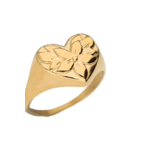 My Jewellery FLOWER HEART RING - GOLD