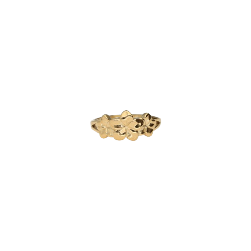 My Jewellery THREE FLOWERS RING - GOLD