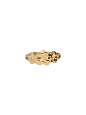 My Jewellery THREE FLOWERS RING - GOLD