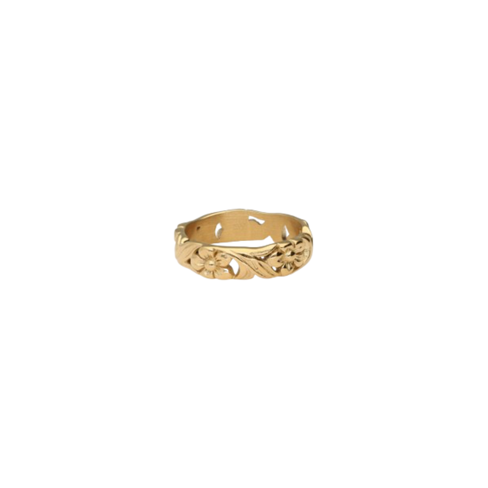 My Jewellery VINTAGE FLOWER RING - GOLD
